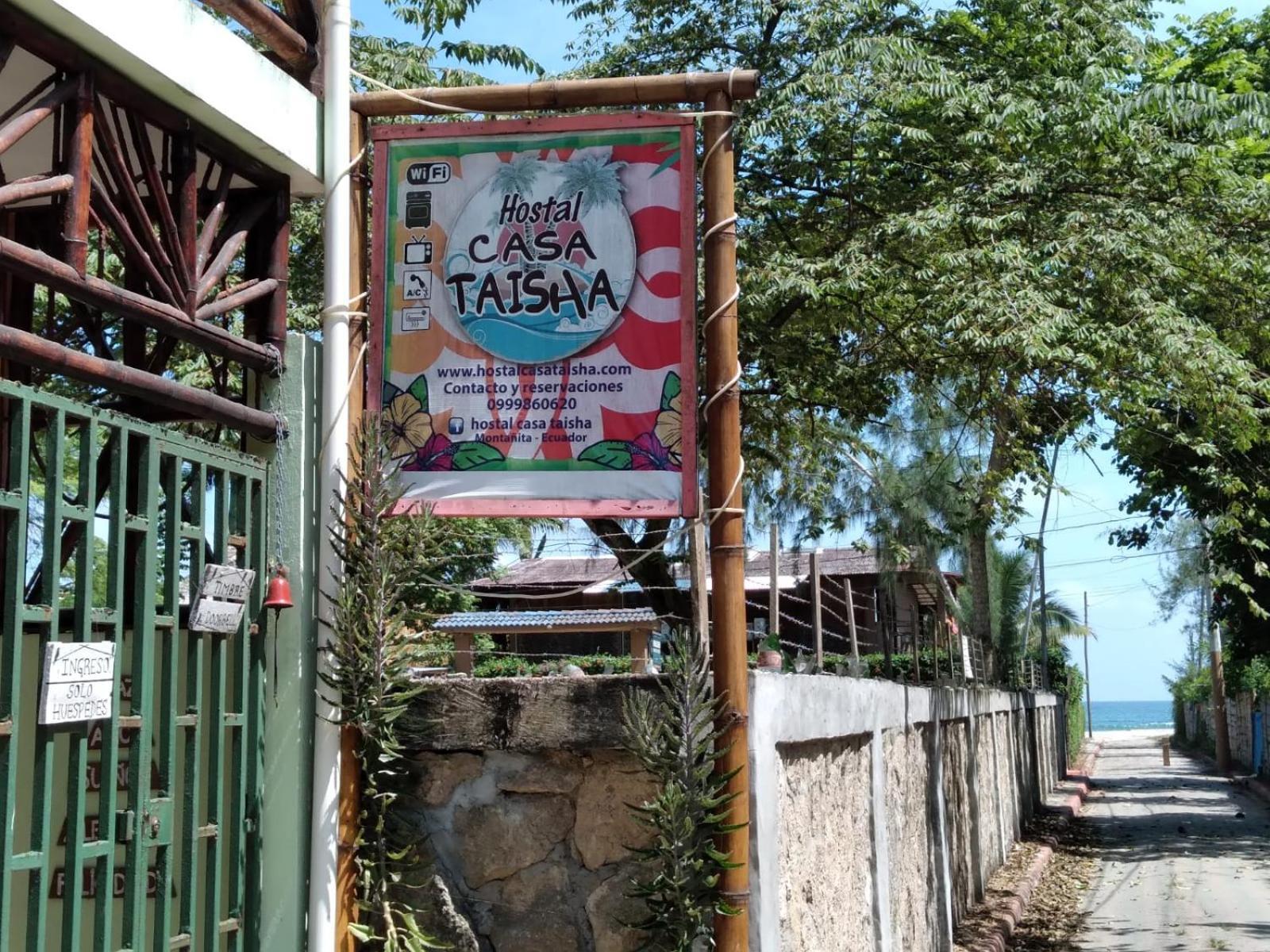 Hostal Casa Taisha Montanita Bagian luar foto