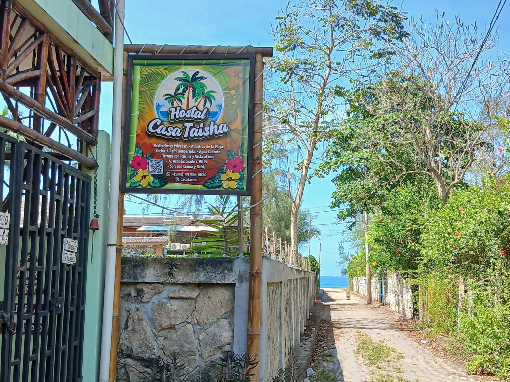 Hostal Casa Taisha Montanita Bagian luar foto